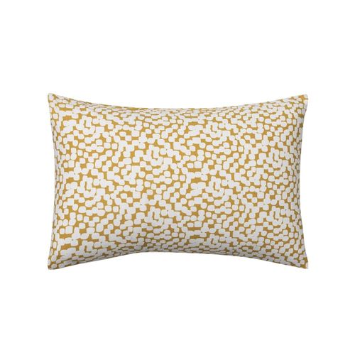 Taie D'oreiller En Bambou Jaune 50x75cm