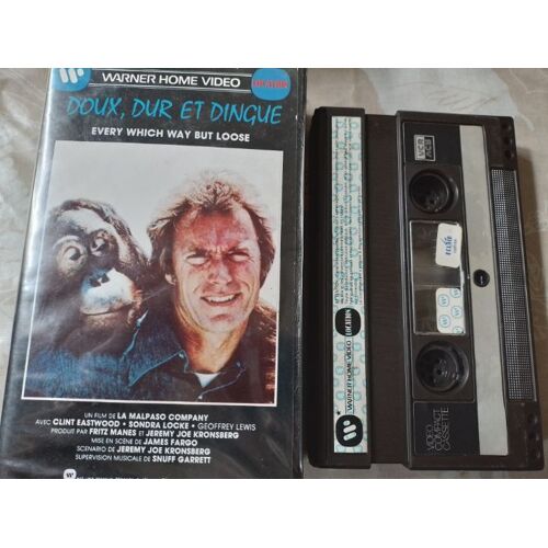 Cassette Vidéo 2000 (V2000) - Doux, Dur Et Dingue - Clint Eastwood
