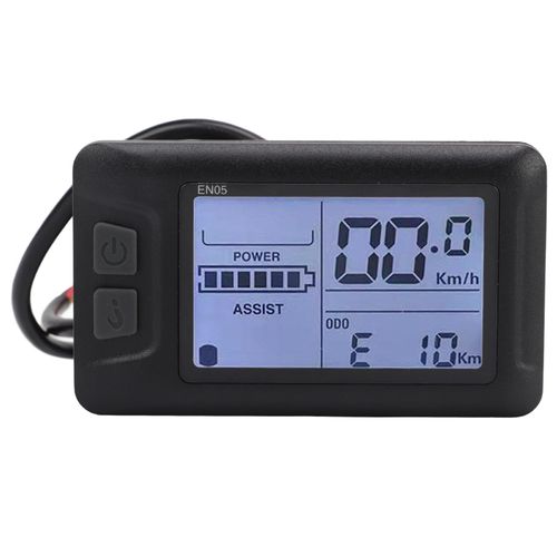 Compteur Lcd Pour Velo Electrique Abs 36 V 48 V, Panneau De Commande Universel Pour Guidon De 22,2 Mm