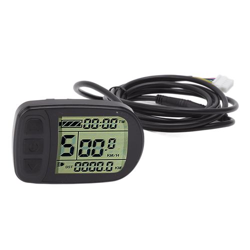 Compteur De Vitesse Pour Velo Electrique 24 V, 36 V, 48 V, Etanche, Avec Ecran Lcd Et Cable, Pour Kt