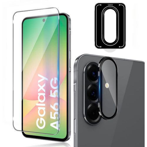 Verre Trempe Et Protection Camera Arriere Transparent Pour Samsung Galaxy A56 Little Boutik©