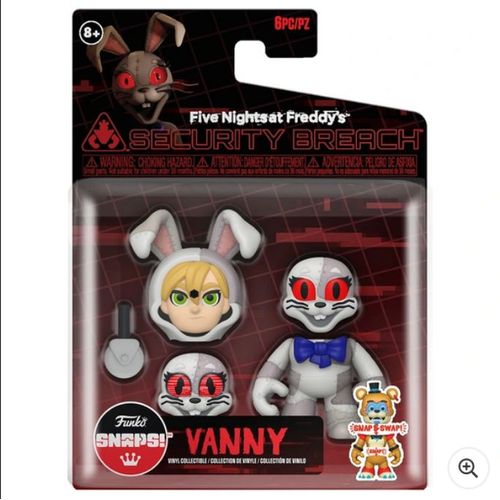 Five Nights At Freddys Funko Snaps Vanny Security Breach Action Figure