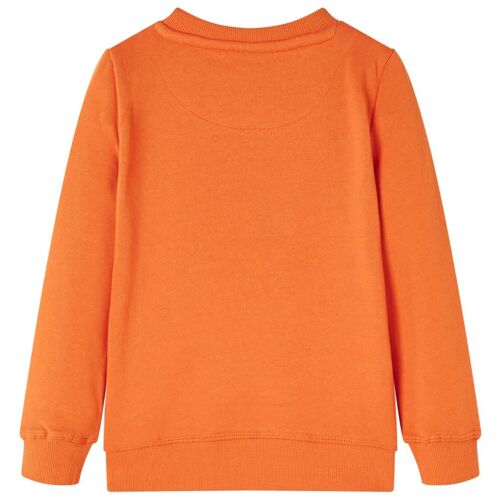 Sweatshirt Pour Enfants Orange Foncé 116