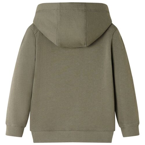 Sweatshirt À Capuche Pour Enfants Kaki 140