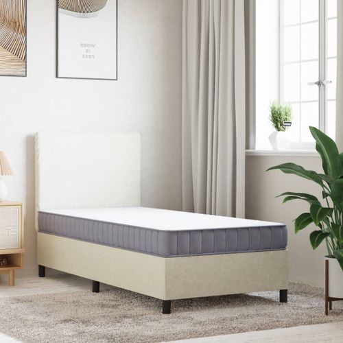 Vidaxl Matelas En Mousse Moyennement Doux 90x190 Cm