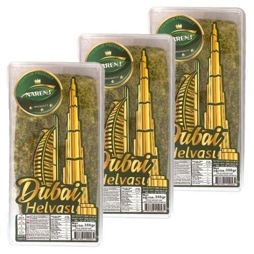 Lot 3x Halva Dubaï - Boîte 350g