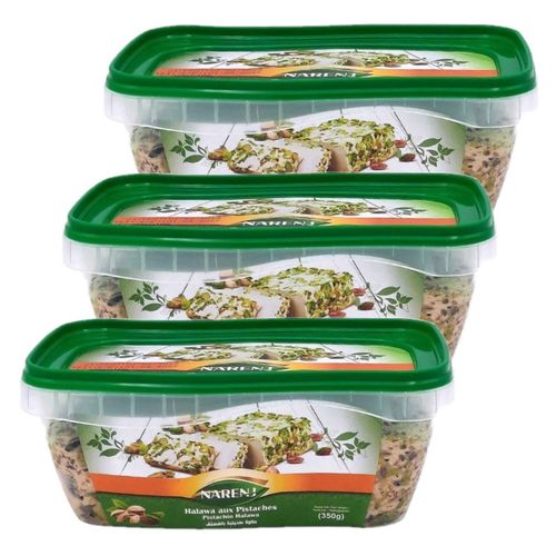 Lot 3x Halva Aux Pistaches - Boîte 350g