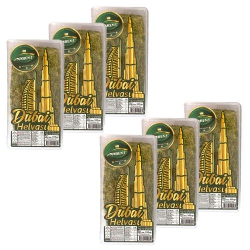 Lot 6x Halva Dubaï - Boîte 350g