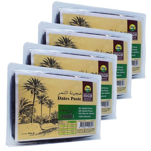 Lot 4x Pâte De Dattes - Paquet 900g