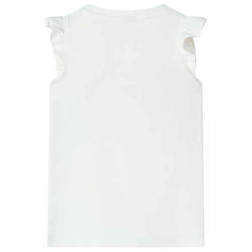 T-Shirt Pour Enfants Écru 104