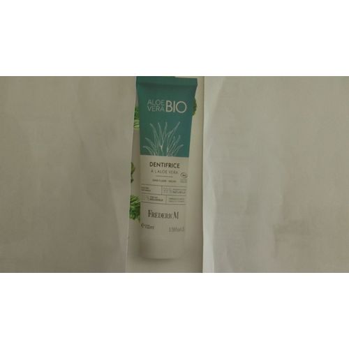 Dentifrice Aloe Vera Bio 
