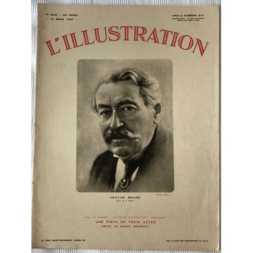 L'Illustration Aristide Briand