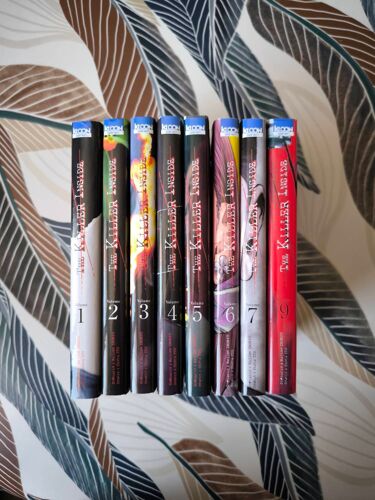 Lot Manga "The Killer Inside" Tomes 1-2-3-4-5-6-7-9