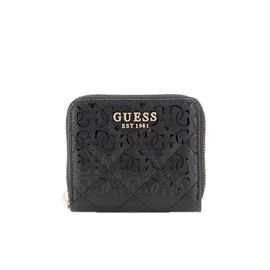 Portefeuille Guess Laurel Logo 4G Femme Noir