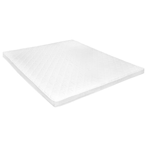Sur-matelas 160 x 200 cm Mousse froide Profil d'oeuf 6 cm