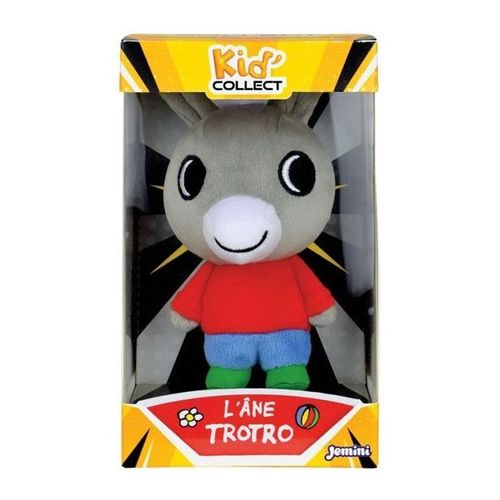 Peluche à collectionner Âne Trotro - JEMINI - TROTRO - Kid'collect +/- 13 cm