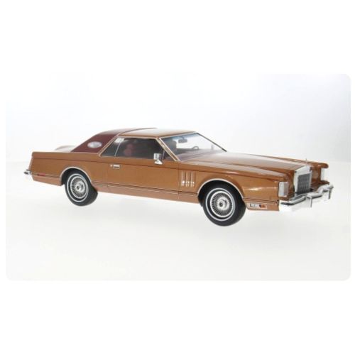 Lincoln Continentale Mark V Brun 1978 1/18 MCG