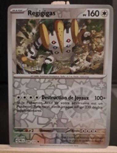Pokémon Regigigas 086 / 131 Reverse Evolutions Prismatiques Ev8,5