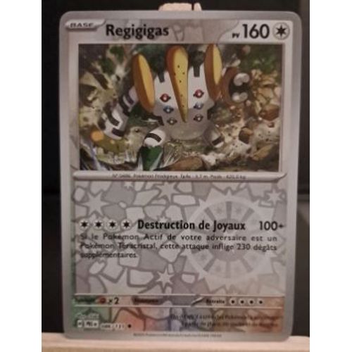 Pokémon Regigigas 086 / 131 Reverse Evolutions Prismatiques Ev8,5