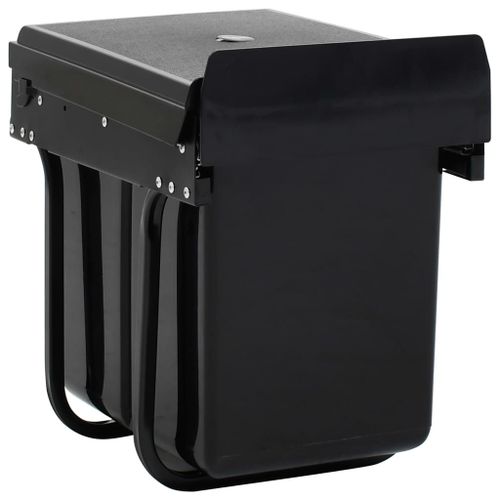 Armoire de Cuisine Poubelle Pull-out sous-Cabinet Gestion des Déchets Soft-Close 20 L