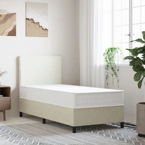 Vidaxl Matelas À Ressorts Ensachés Dureté Moyenne 90x190 Cm