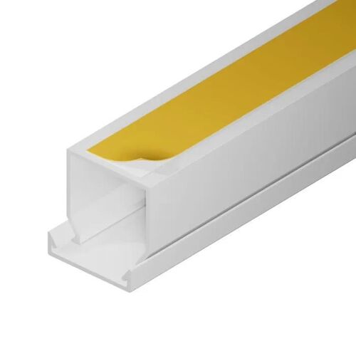 Goulotte électrique - EDO Solutions - EDO777755 - Blanc - 2m - Adhésif