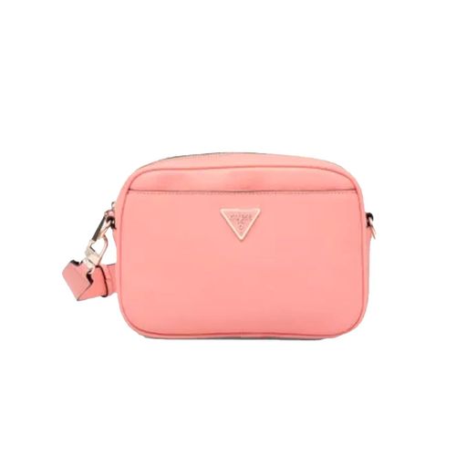 Sac bandoulière Guess camera Meridian Femme Rose