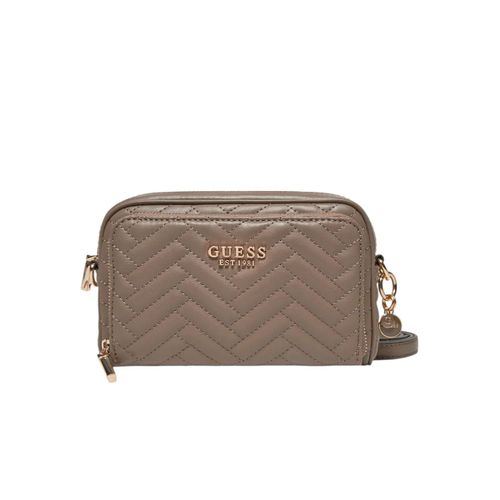 Sac bandoulière Guess Anning Femme Gris