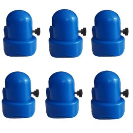 Capuchon De Poteau De Protection De Trampoline Avec Vis De Fixation A Pouce, Pieces De Rechange