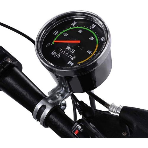 Compteur De Vitesse De Velo Sans Fil, Ordinateur Mecanique De Cycle, Compteur De Vitesse De Velo, Odometre, Chronometre De Cyclisme