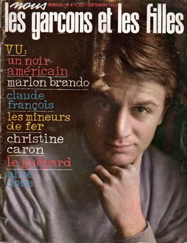 Nous Les Garcons Et Les Filles 4 1963 Claude Francois/Alain Delon/Reggiani/Marlon Brando/Alice Dona