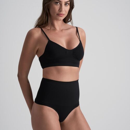 Bralette Sans Armatures Invisible Bye Bra Seamless Shapewear- Noir