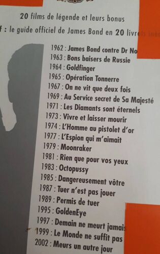 Collection 20 Films Dvd 007 Le Monde