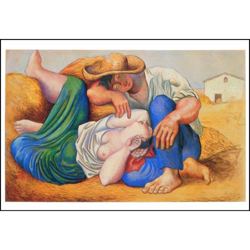 Picasso Pablo Lot 28 Cartes Postales Tableaux Peinture Sommeil