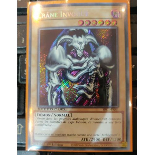 Yu Gi Oh Sbc1 Frj01 Crane Invoque Secret Rare