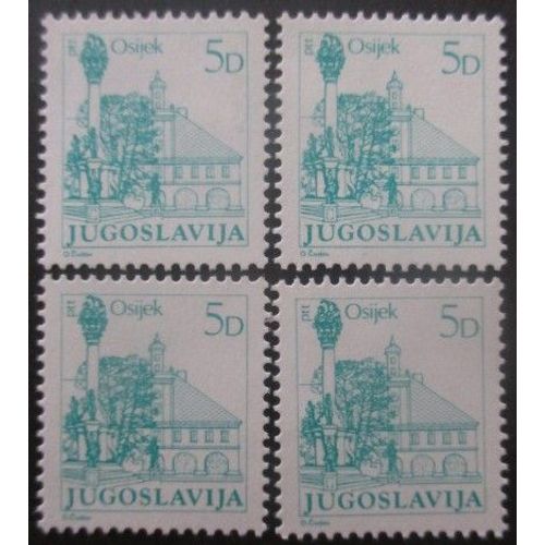 Yougoslavie N°1880 X 4 Neuf **