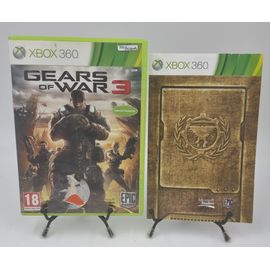 Jeu Xbox 360 Gears Of War 3 En Boite, Complet (Trace D¿Étiquette Sur La Boite)