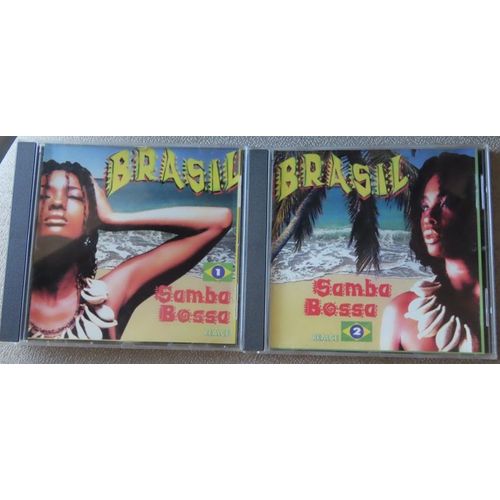 Lot De 2 Cd Brasil Samba Bossa