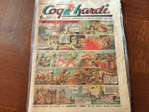 Coq Hardi 19 - 3e Année - Tonerre Sur Le Pacifique