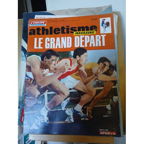 L'Equipe Athletisme Magazine Le Grand Départ N°6 14/05/1969