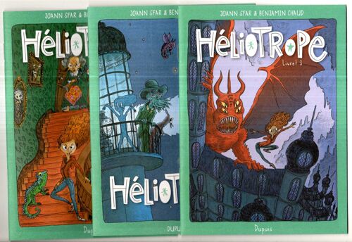 Petit Livre Spirou En Trois Tome : Héliotrope (Joann Sfar & Benjamin Chaud)