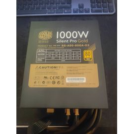Alimentation Cooler Master Silent Pro Gold 1000W