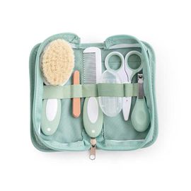 Trousse De Toilette Pour Bébé 10 Pièces Menthe Saro Baby