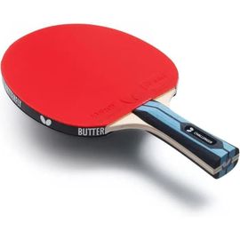 Raquette De Tennis De Table - Butterfly - Challenger - Compétition - Revêtement Addoy - Bois 5 Couches