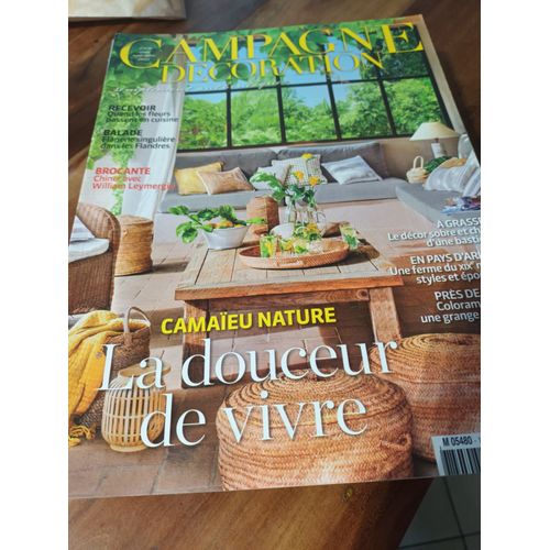 Campagne Décoration N 138 Septembre 2022. Excellent État