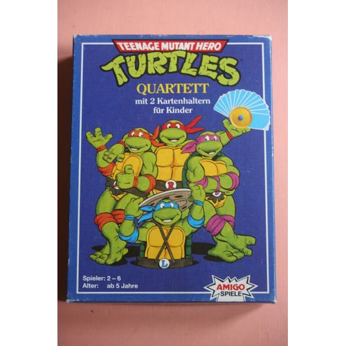 Quartett "Teenage Mutant Hero Turtles" - Jeu De Quartet Tortues Ninja - Vo