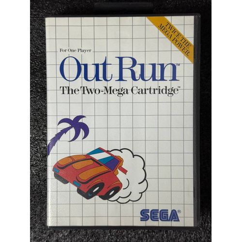 Sega Mastersystem ¿ Out Run The Two-Mega Cartridge Complet