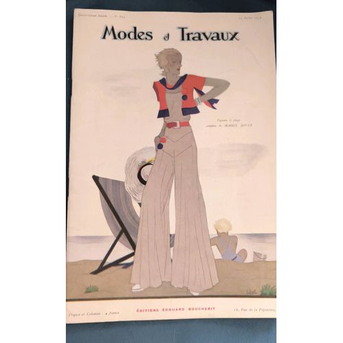 Revue Modes Et Travaux N 302 15 Juillet 1932