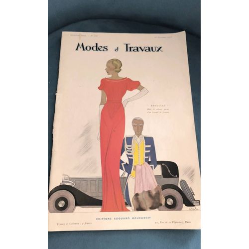 Revue Modes Et Travaux N 333, 1 Er Novembre 1933