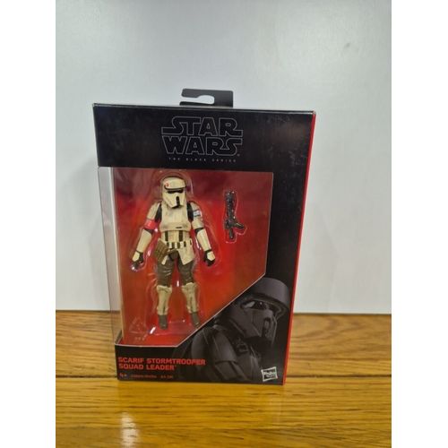 Star Wars The Black Series Scarif Stormtrooper Squas Leader Neuf Sous Blister